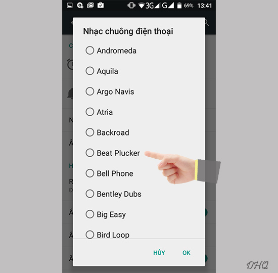 Thay đổi nhạc chuông